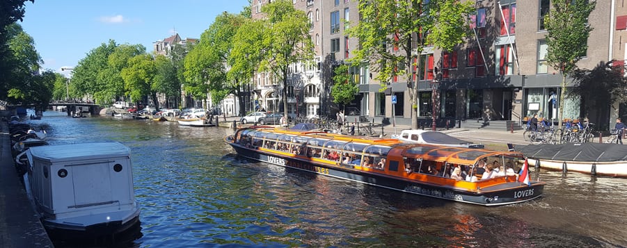 Grachtenfahrt Amsterdam